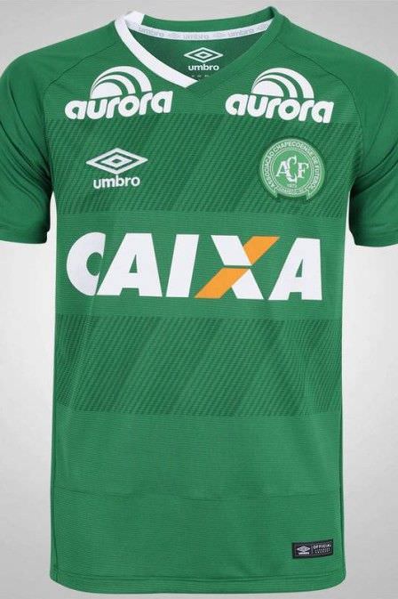 Camisa da Chapecoense é eleita a sexta mais bonita