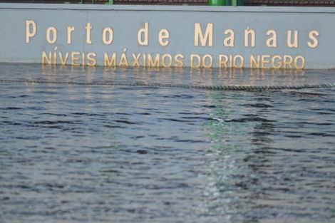 Rio Negro subiu 7,13 m nos primeiros meses do ano