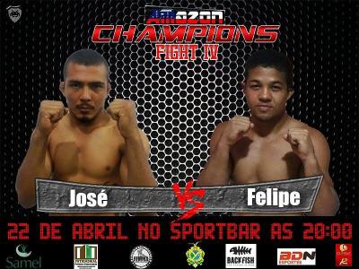 Da  Europa para Octódromo do Amazon Champions Fight 4ª edição