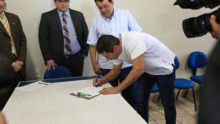 Braga e Ramos assinam Carta-compromisso contra corrupção e caixa 2