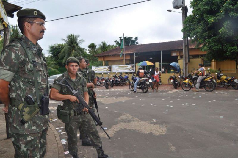 Mais de 3,7 mil militares vão atuar no Amazonas e Acre no primeiro turno