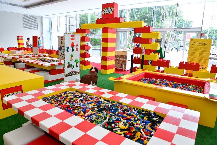 Com entrada gratuita, Casa LEGO é a atração das férias em shopping de Manaus