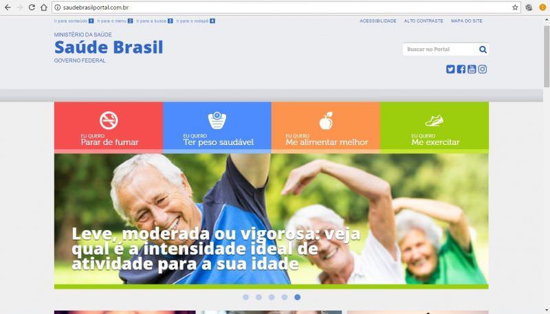 Ministério da Saúde lança plataforma para estimular hábitos saudáveis
