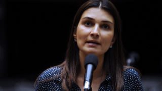 "A aliança com o David Almeida seria um presente de Deus", afirma Rebecca em coletiva