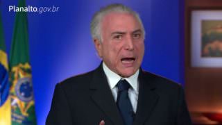 Em vídeo, Temer cita avanço da reforma trabalhista e diz que país não vai parar