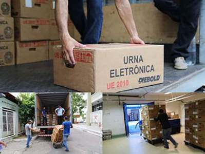 Mais de 7 mil urnas eletrônicas estão sendo distribuídas no Amazonas