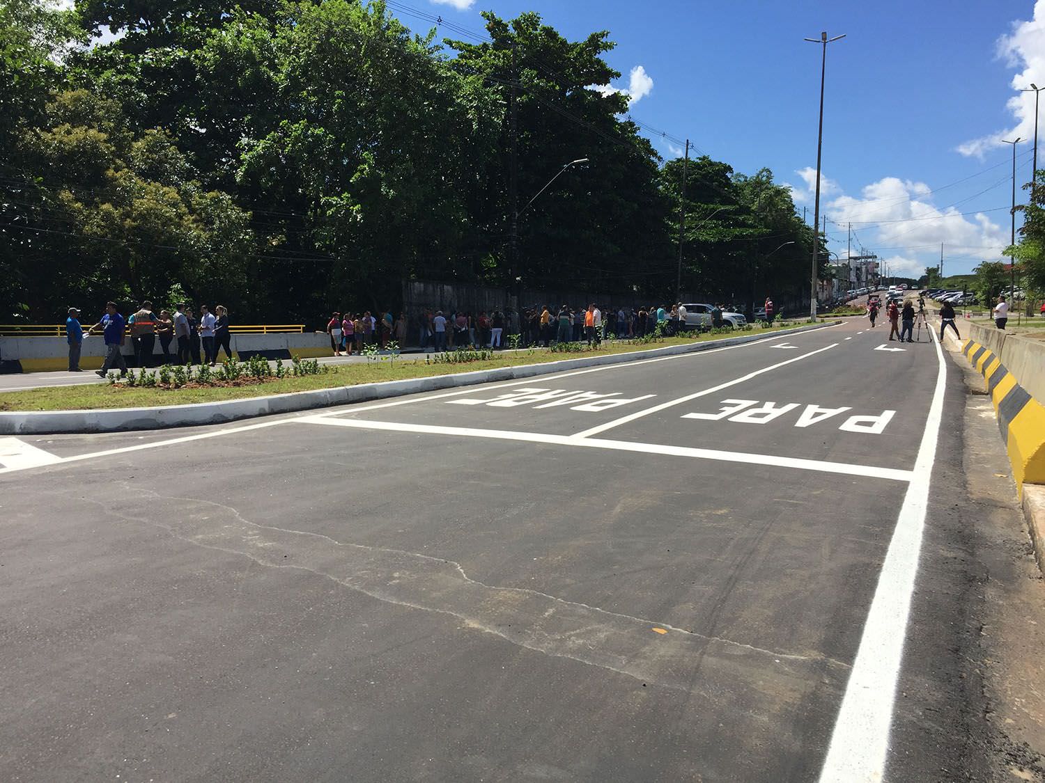 Prefeitura de Manaus inaugura ponte no Alvorada que custou R$ 1,4 milhão
