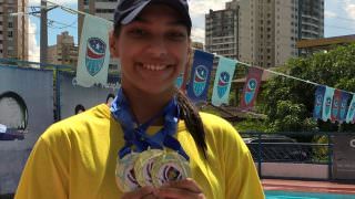 Atleta amazonense, Luisa de Marillac conquista 15 medalhas de ouro, neste primeiro semestre de 2017