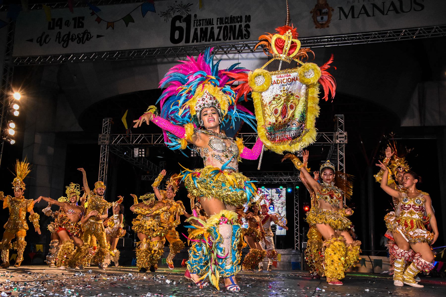 Com sucesso de público, Festival Folclórico do Amazonas entra na reta final