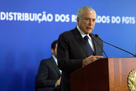 Temer: governo toma medidas rigorosas, mas necessárias para equilibrar contas