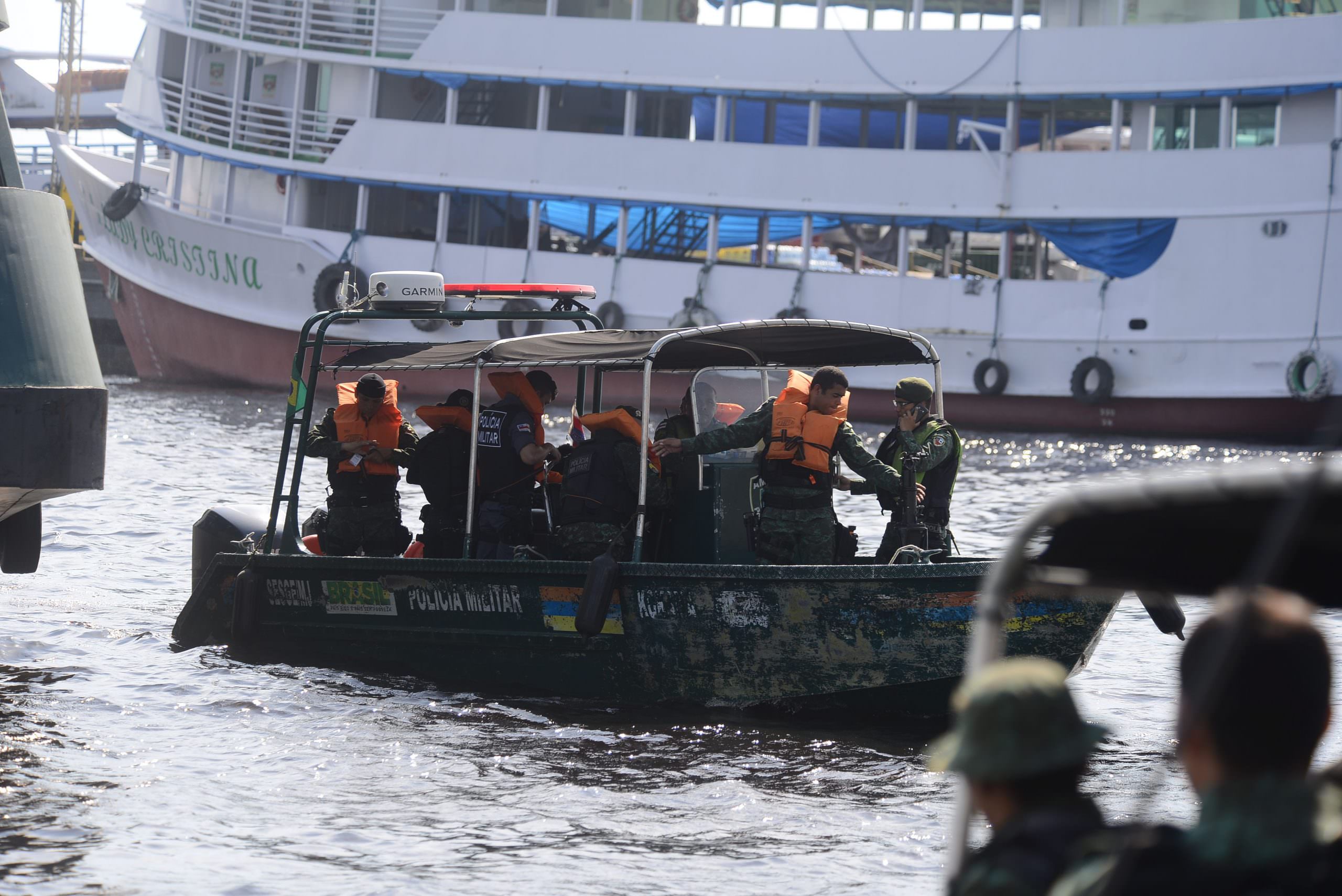 SSP-AM realiza Operação Panair para coibir crimes na área fluvial de Manaus