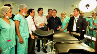 Governador David Almeida entrega ala cirúrgica do Hospital e Pronto Socorro da Zona Norte