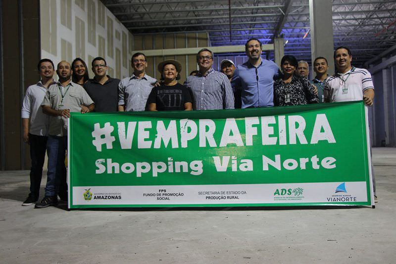 Essa é a terceira feira que a Agência de Desenvolvimento Sustentável inaugura dentro de shoppings da cidade. (Foto: Newton Monteiro) Shopping Via Norte terá Feira de Produtos Regionais
