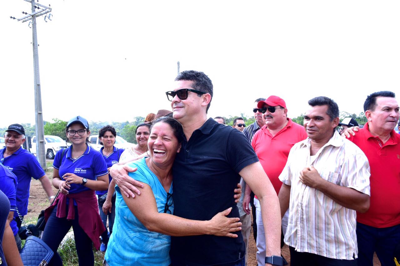 Governador David Almeida dá ordem de serviço para asfaltamento de quatro ramais em Autazes