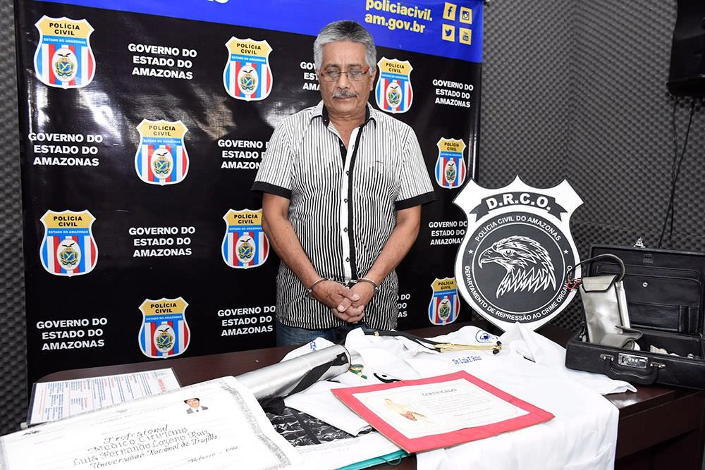 Polícia prende falso médico peruano que extorquia pacientes com câncer