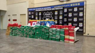 Polícia faz maior apreensão de cocaína do AM