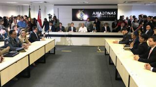 Governador anuncia lista completa do secretariado após cerimônia de posse