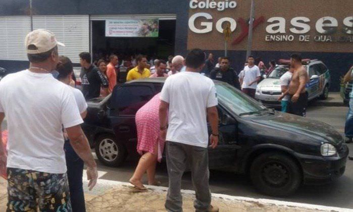 Aluno atira em colegas dentro de escola em Goiânia