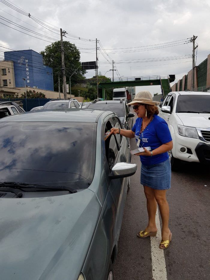 Foto: Assessoria de Comunicação Dia Nacional de Combate ao Câncer tem ação abrangendo cerca de quatro mil pessoas em Manaus
