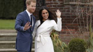 Príncipe Harry e Meghan Markle fazem aparição oficial como noivos