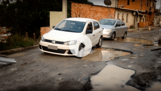 Buracos nas ruas de Manaus apontam para descaso da Prefeitura