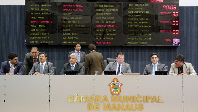 Os textos dos projetos de Lei, tanto da Lei Orçamentária quanto do Plano Plurianual, foram aprovados sem qualquer alteração nos textos enviados pelo Poder Executivo - Foto: Alfran Leão/CMM Vereadores aprovam orçamento de R$ 4,7 bilhões para 2018