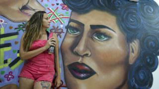 Exposição ‘Filhas da Rua’ destaca o ‘girl power’ na arte urbana de Manaus, na galeria do Largo