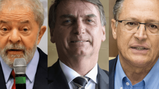 Alckmin e Bolsonaro têm desempenho igual e perdem para Lula no 2º turno