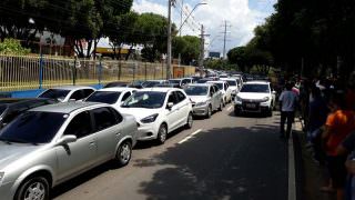 Motoristas do Uber protestam e denunciam perseguição da gestão Arthur