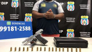 Pastor é detido com com arma e munições na Compensa