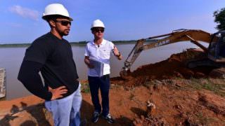David Almeida e deputados fiscalizam obras públicas em Manicoré e Nova Olinda