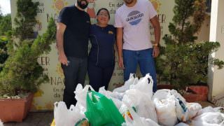 Escola Manaós Tech for Kids entrega mais de meia tonelada de alimentos ao abrigo Nacer