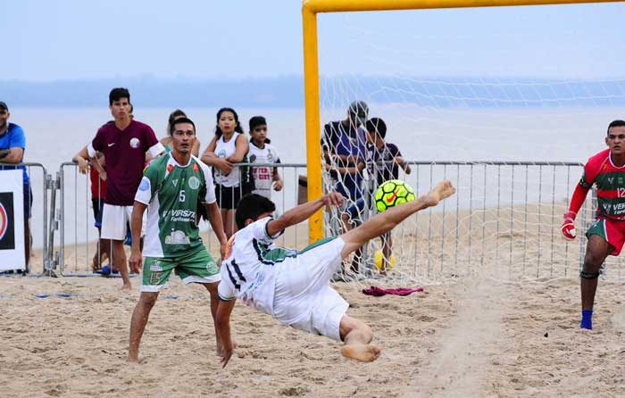 1ª Taça Amazonas de Beach Soccer é transferida para o dia 27