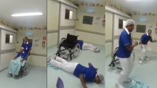 Após dançarem 'Que Tiro foi Esse' dentro de hospital, funcionários são demitidos na Bahia
