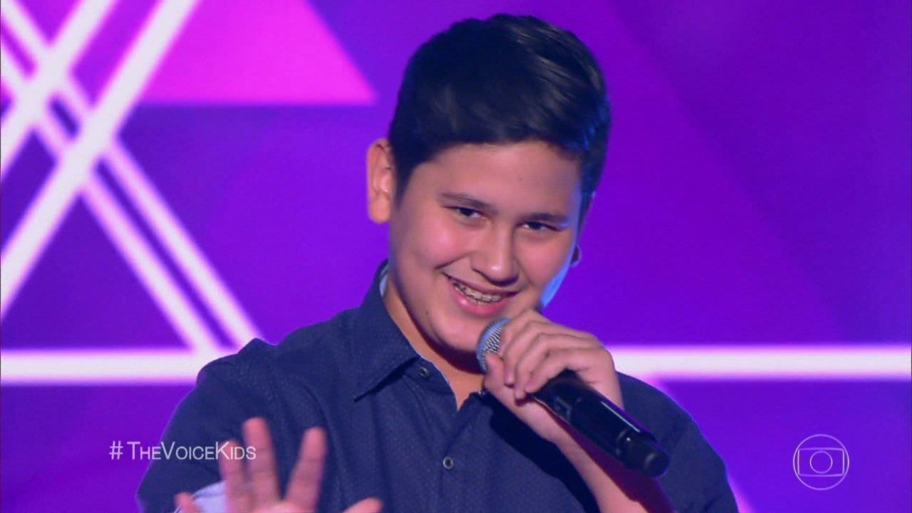 Manauara garante vaga no programa ‘The Voice Kids’