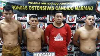 Quadrilha que roubou casa é presa com drogas, relógios e quase R$ 4 mil em espécie