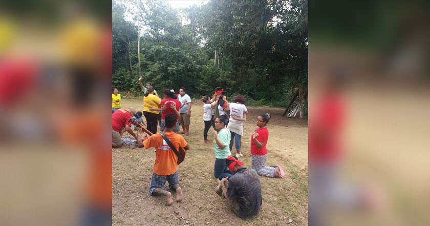 Jovens católicos fazem acampamento de oração em Manaus