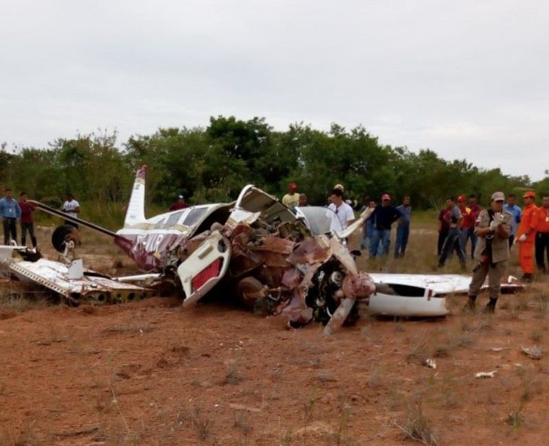 Único sobrevivente da queda de avião segue internado em estado grave