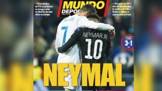 Jornais europeus estampam 'Neymal' após derrota do PSG