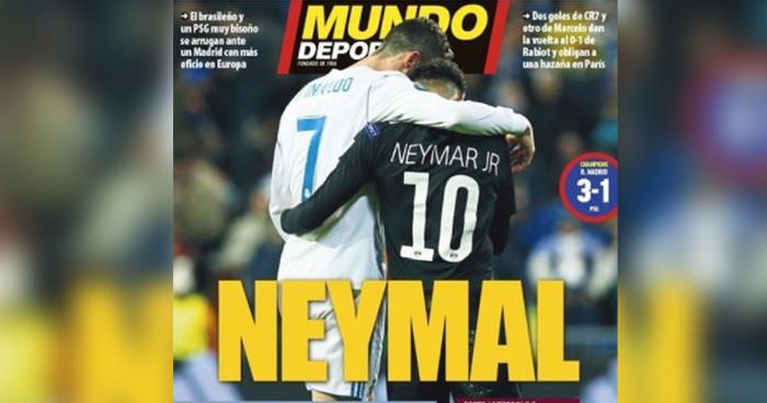 Jornais europeus estampam 'Neymal' após derrota do PSG