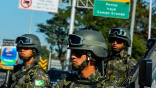 Estado está sob intervenção federal