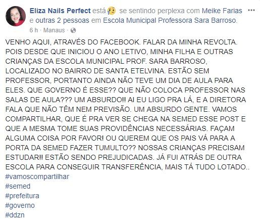 O ano letivo para os alunos da Semed começou no dia 05 de fevereiro 