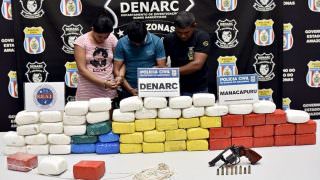 Ação apreende de 35 quilos de cocaína avaliados em R$ 700 mil