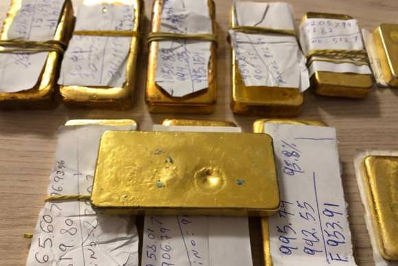 Polícia Federal apreende R$ 1,3 milhão em barras de ouro em Roraima