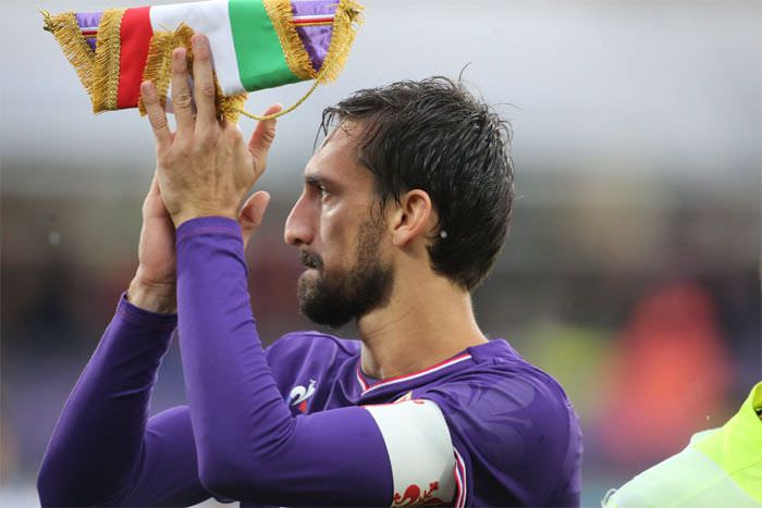 Davide Astori jogava pela Fiorentina