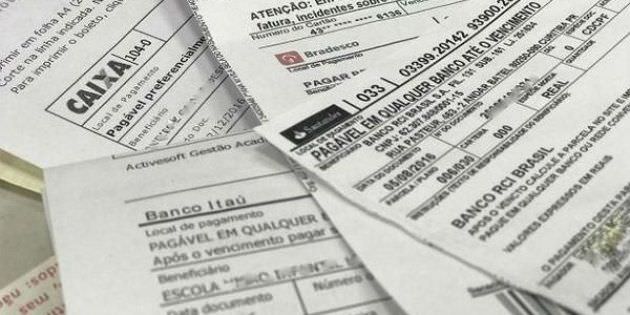 Boletos podem ser pagos em qualquer banco mesmo após o vencimento.