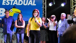 Chego plena, pronta para servir a nossa população”, diz Conceição Sampaio ao anunciar sua filiação ao PSDB-AM