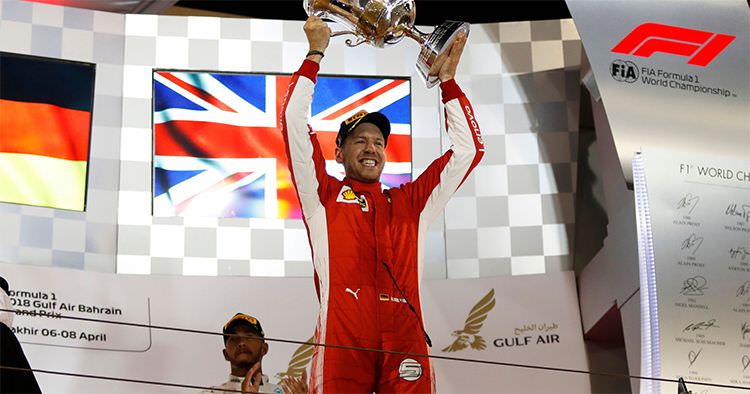 Vettel comemora vitória com "sabor especial" no Bahrein