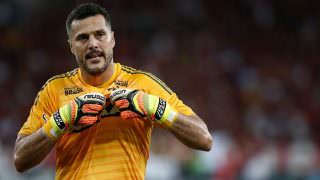 Julio Cesar se aposentou no Flamengo