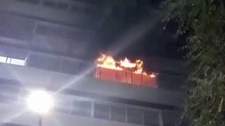 Incêndio em apartamento nos Jardins deixa dois feridos
